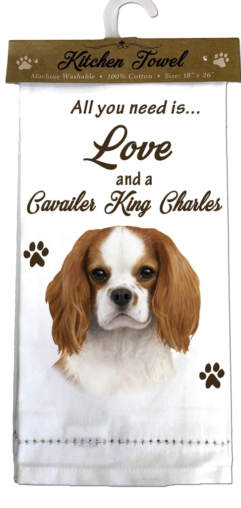 King Charles Cavalier Kitchen Towel