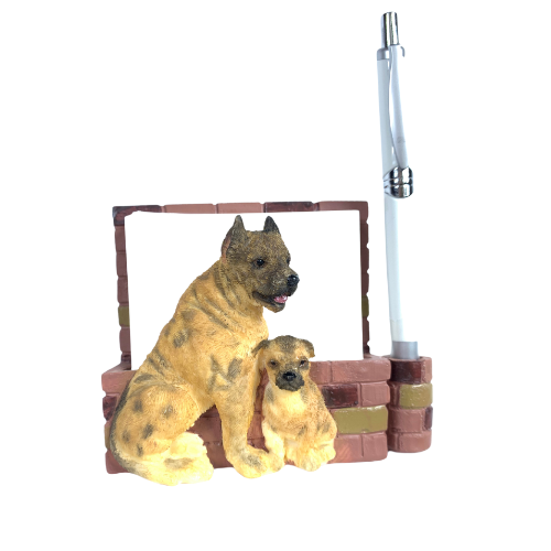 Pit Bull, brindle XXX Note Holder