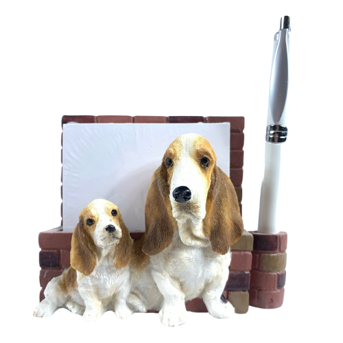 Basset Hound XXX Note Holder