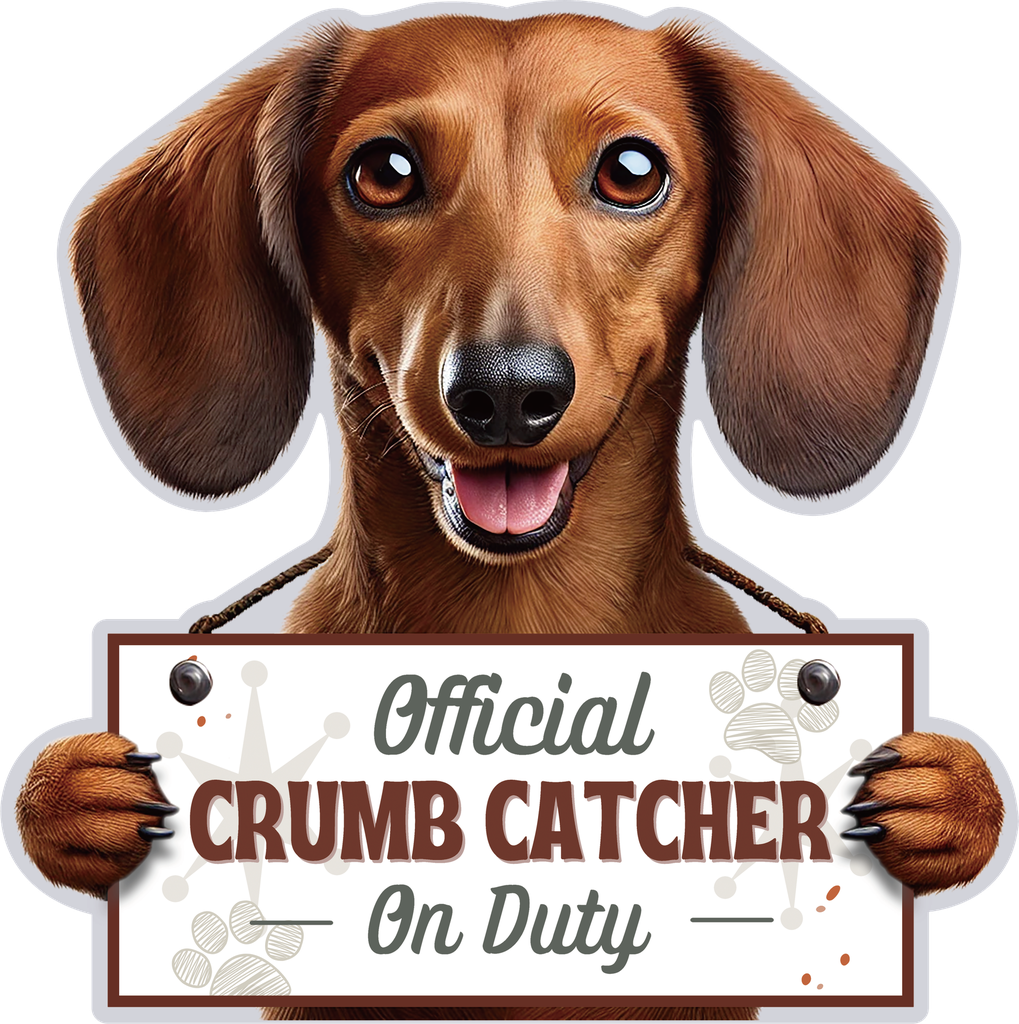 Dachshund, Red, Chip clip