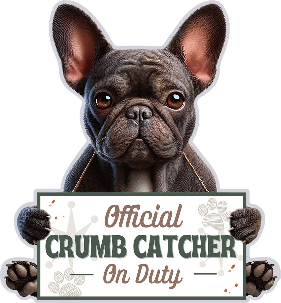 French Bulldog, Black, Chip clip