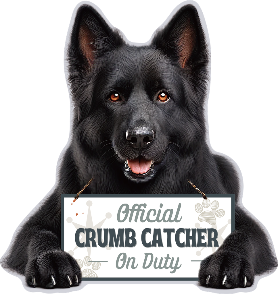German Shepherd, Black, Chip clip