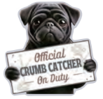 Pug, Black, Chip clip