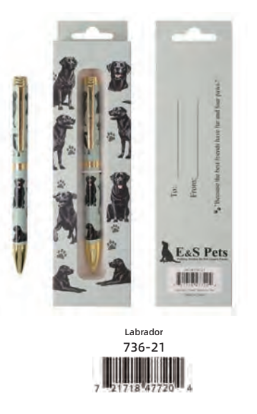 Labrador, black Ball Point Pen