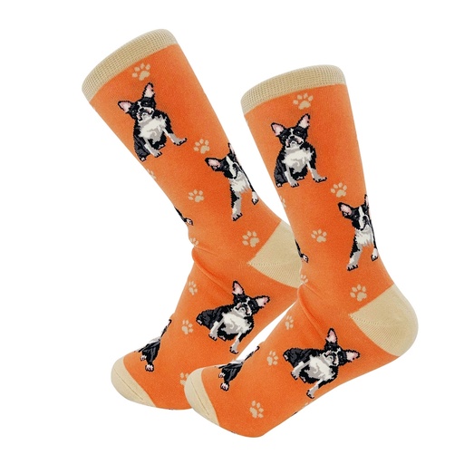 [800FB-76 ] Boston Terrier Full Body Socks