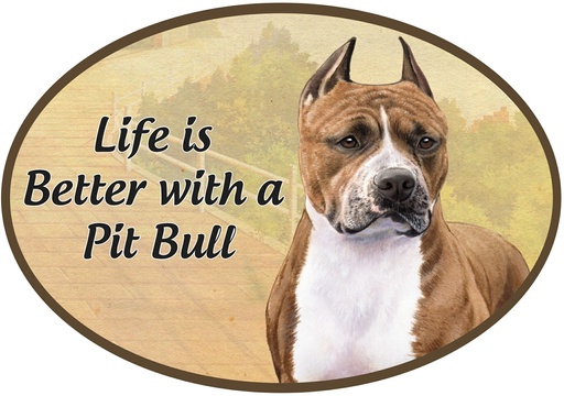 [1001-26] Pit Bull Euro Magnets