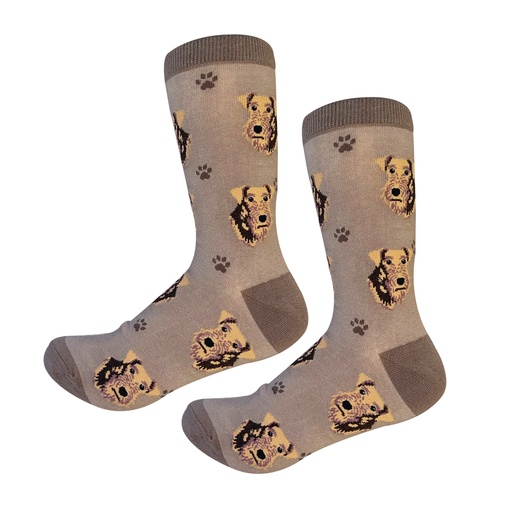 [800-57] Airedale Terrier Sock Daddy