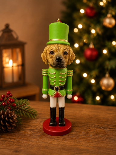 [35358-122] Puggle Soldier ornament