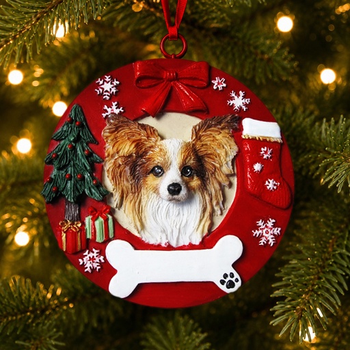 [331-63] Papillon  Circle-Shaped Ornaments