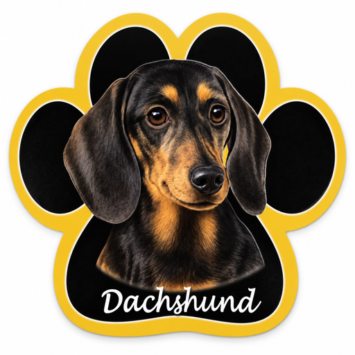 [MP-14] Dachshund, black  mousepad