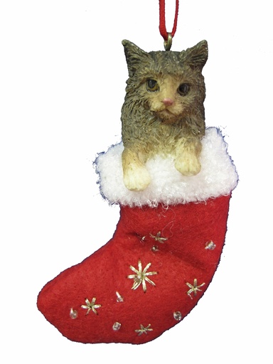 [ORN222-6] Maine Coon ornament