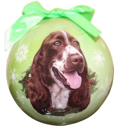 [CBO-42] Springer Spaniel  Ornaments, Christmas Ball