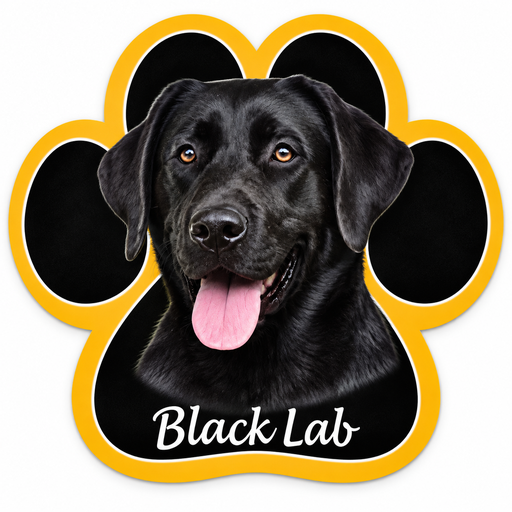 [MP-21] Labrador, black  mousepad