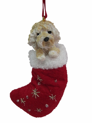 [ORN221-125] Goldendoodle ornament