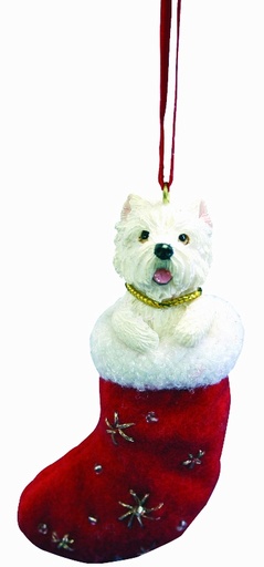 [ORN221-45] Westie ornament