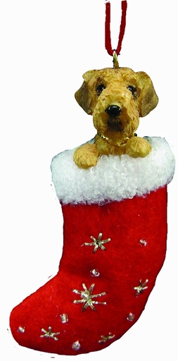[ORN221-57] Airedale Ornament
