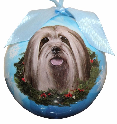 [CBO-23] Lhasa Apso  Ornaments, Christmas Ball