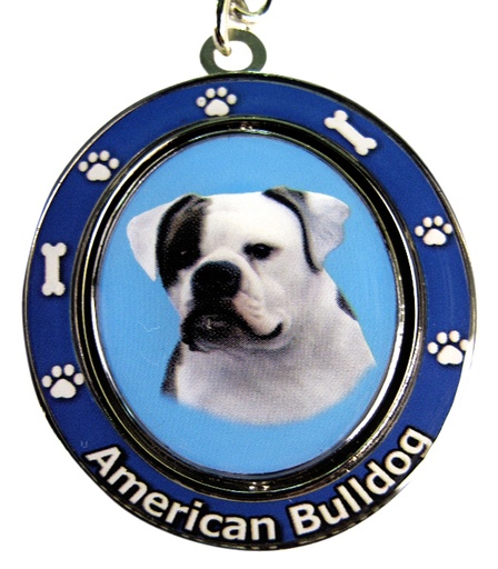 [KC-110] American Bulldog Keychain