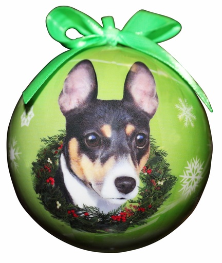[CBO-92] Rat Terrier  Ornaments, Christmas Ball