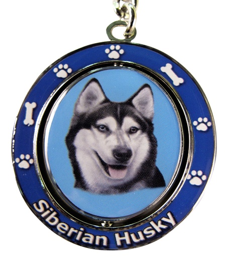 [KC-40] Siberian Husky Keychain