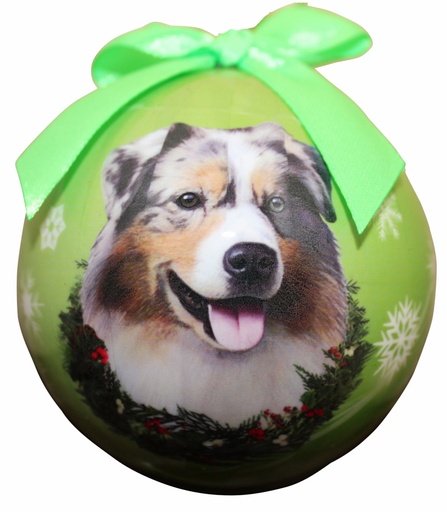 [CBO-53] Australian Shepherd Ornaments, Christmas Ball