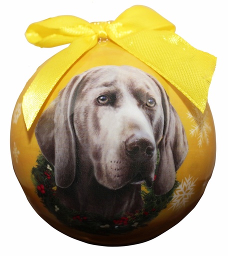 [CBO-54] Weimaraner  Ornaments, Christmas Ball