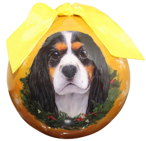 [CBO-19] King Charles, tri-color  Ornaments, Christmas Ball