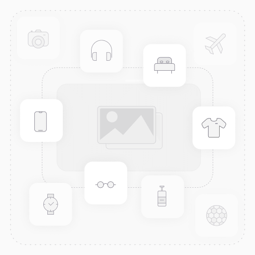 [NP-28] Poodle, white  notepad