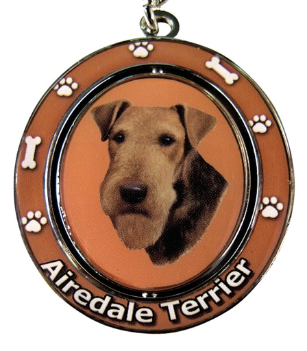 [KC-57] Airedale Terrier Keychain