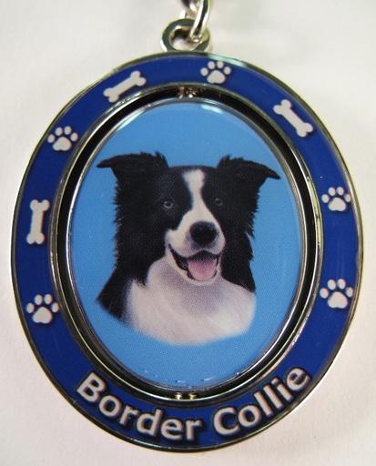 [KC-5] Border Collie Keychain