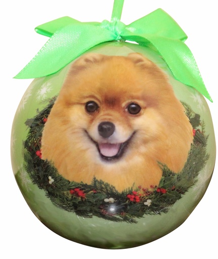 [CBO-27] Pomeranian  Ornaments, Christmas Ball