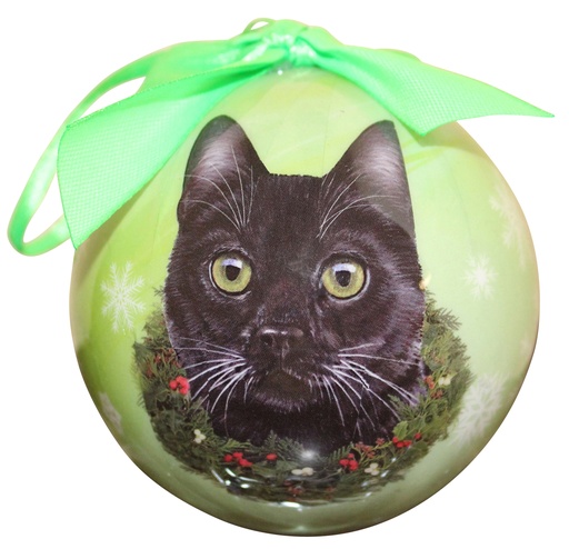 [CBOC-5] Black cat Ornaments, Christmas Ball