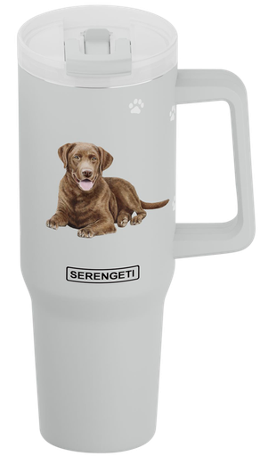 [782-22] Labrador, chocolate Mug, 40 ounce