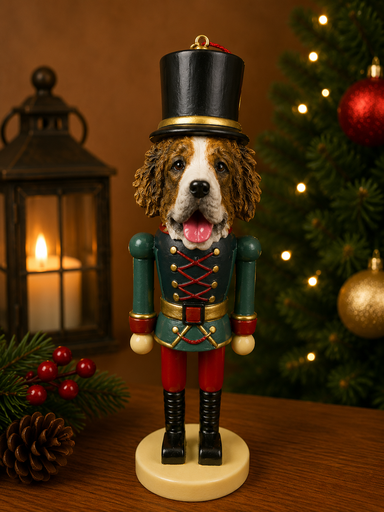 [35358-50] Saint Bernard, Soldier Ornament