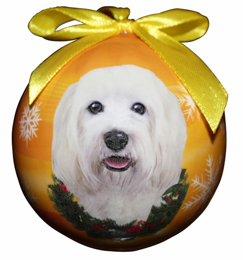 [CBO-136] Havanese  Ornaments, Christmas Ball
