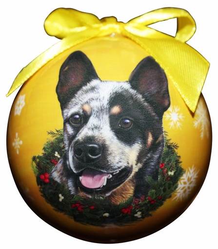[CBO-90] Australian Cattle Dog Ornaments, Christmas Ball