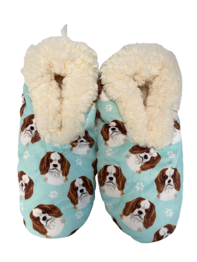 [281-18] King Charles Cavalier  Slippers, comfies