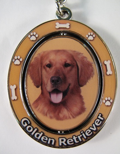 [KC-15] Golden Retriever Keychain