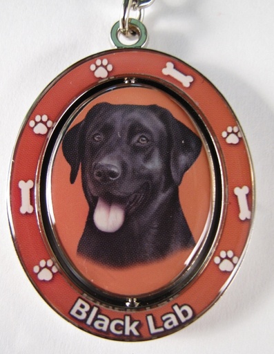 [KC-21] Labrador, black Keychain