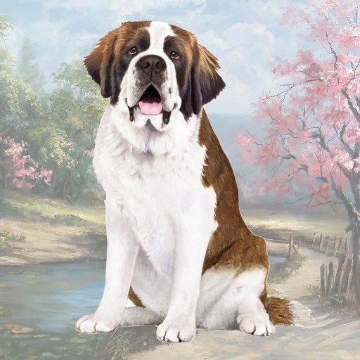 [770-50] Saint Bernard Tote, foldable