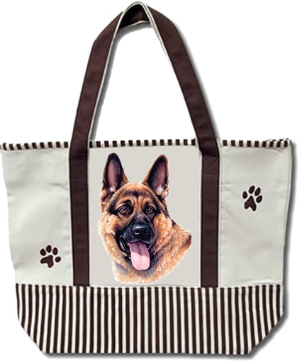 [68575-75] German Shepherd, Tote Bag