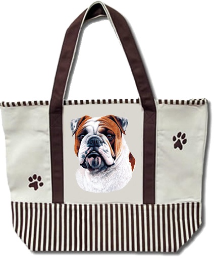 [68575-8] Bulldog, Tote Bag