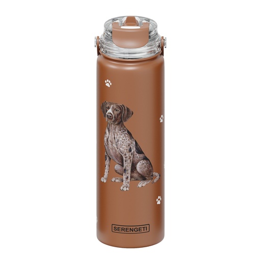 [420-83] German Shorthaired pointer water bottle