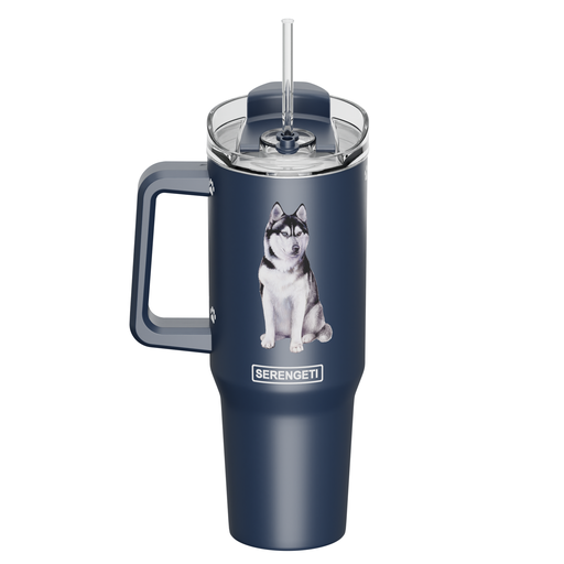 [782-40] Siberian Husky Mug, 40 ounce