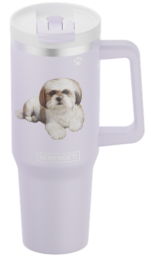 [782-87] Shih Tzu, tan Mug, 40 ounce