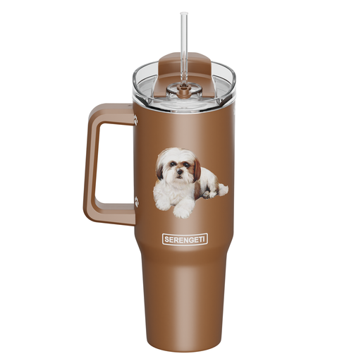 [782-87] Shih Tzu, tan Mug, 40 ounce