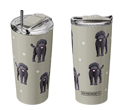 Labradoodle, black Serengeti Tumbler