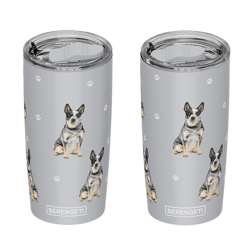 [115-90] Australian Cattle Dog Serengeti Tumbler