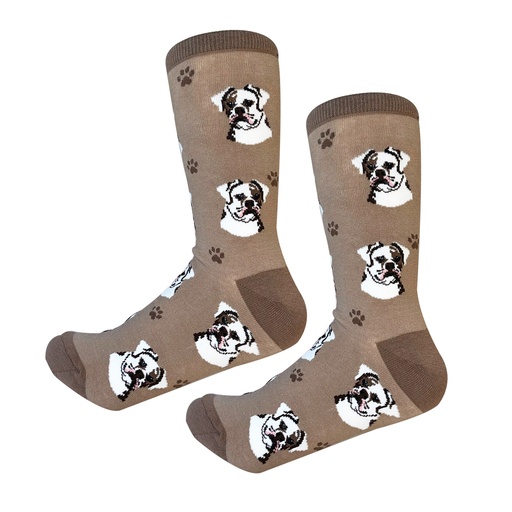 [800-110] American Bulldog Socks