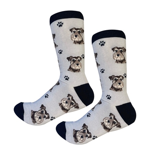 [800-105] Schnauzer, uncropped Socks